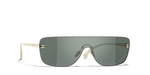 Chanel shield sunglasses